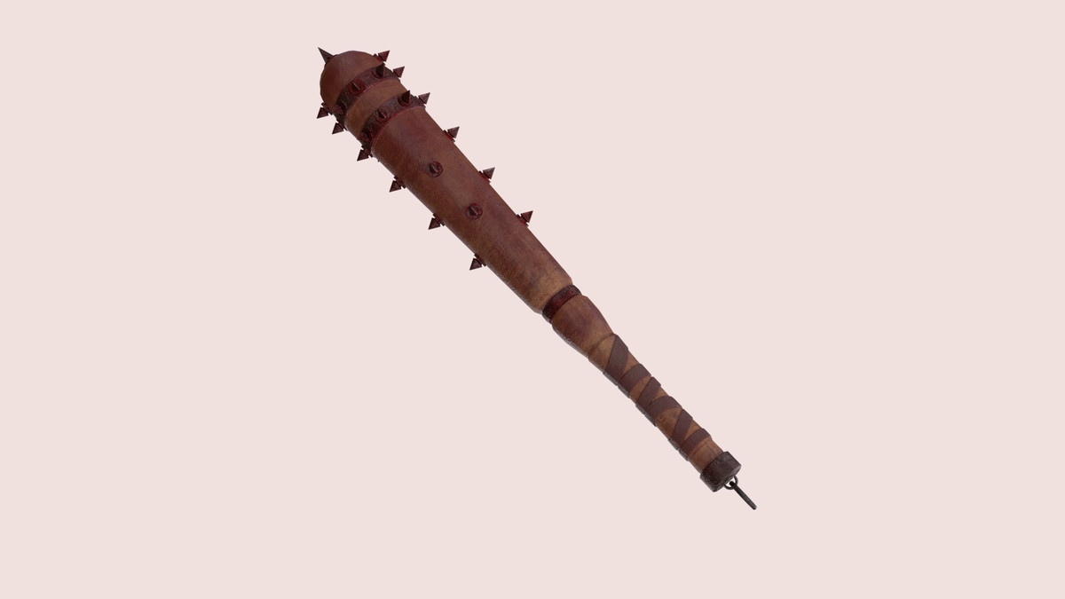 Baseball Bat Blood Weapon URP HDRP Textures