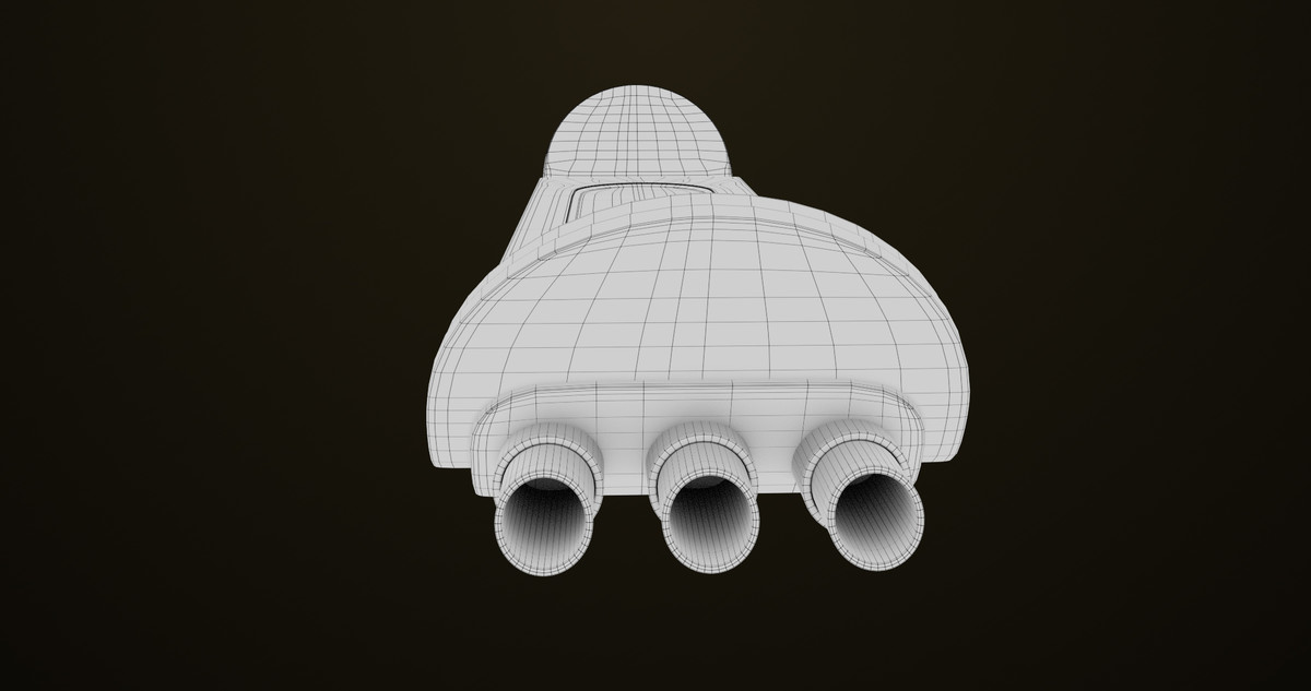 Sci-Fi Hoverboard 5 URP HDRP Textures