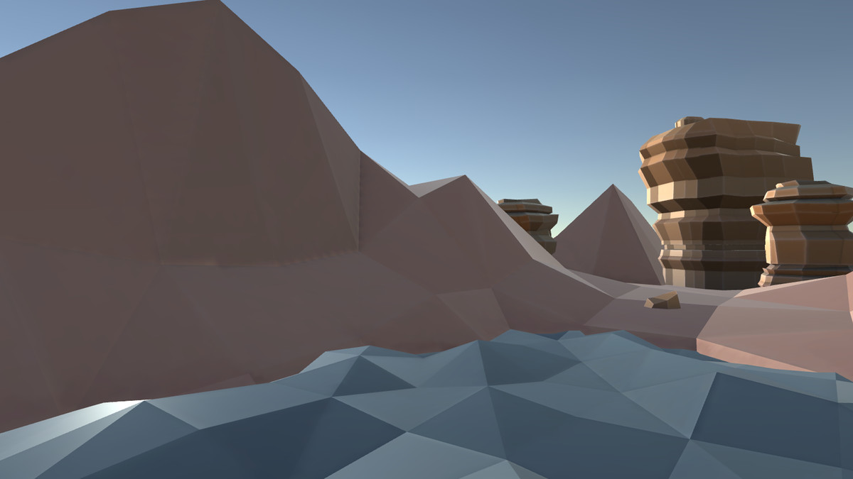 Desert Low Poly