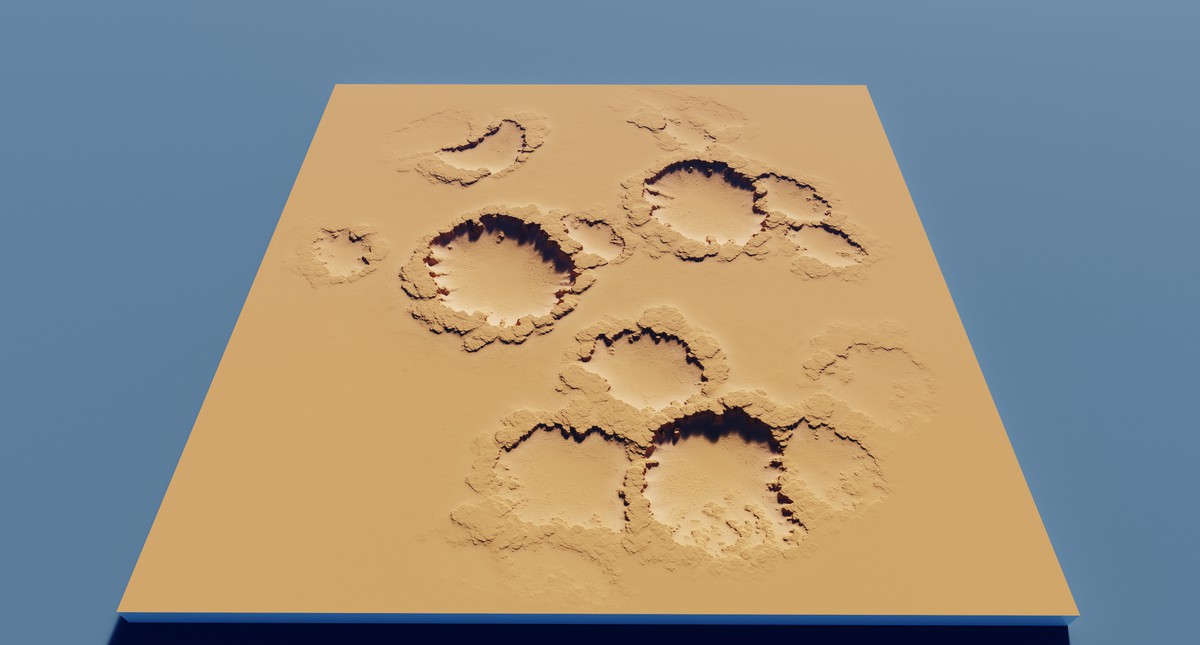 Chipped Plateaus - StampIT!