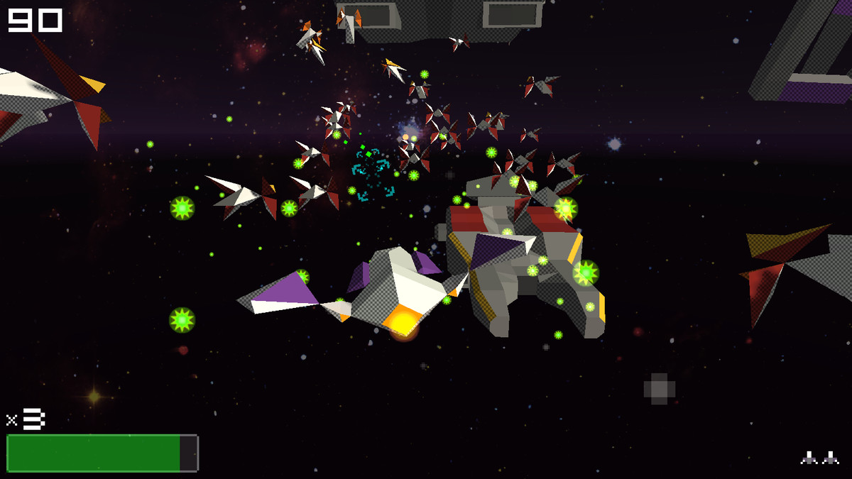 Retro Space Rail Shooter URP