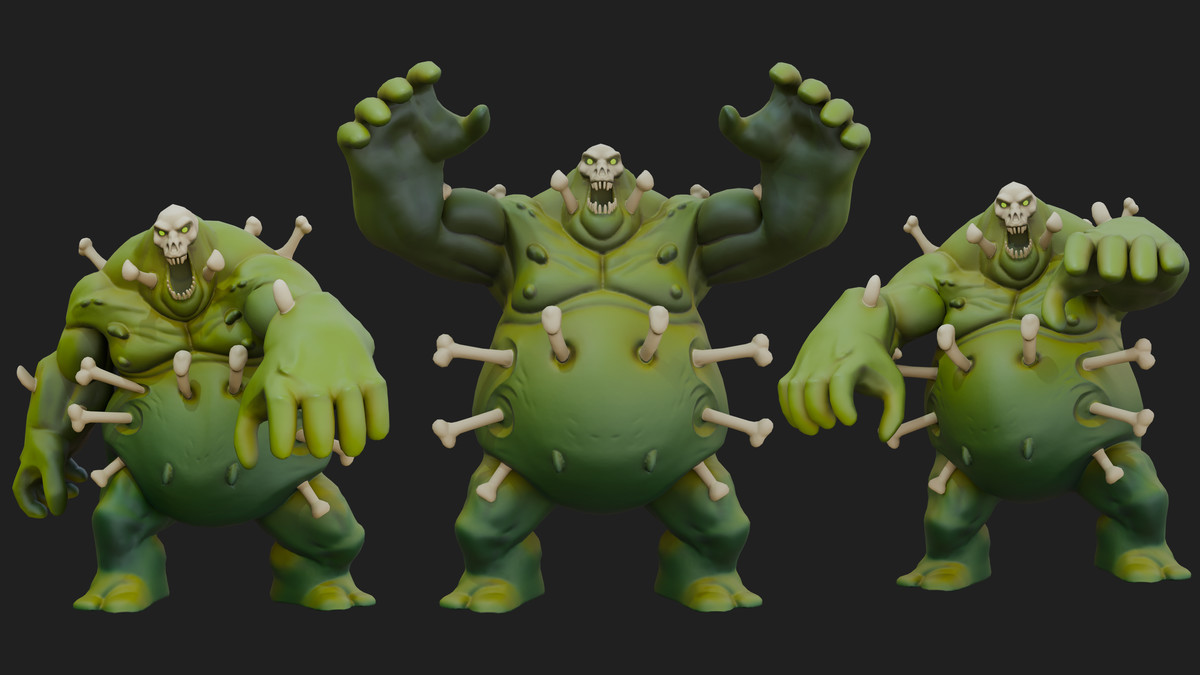 Stylized Zombie Boss