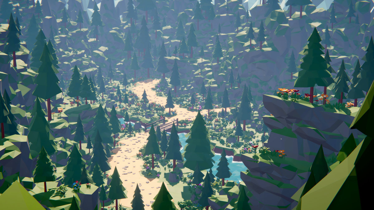 Rocky Valley - Polyart Environment