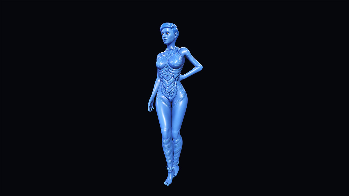 Alien girl