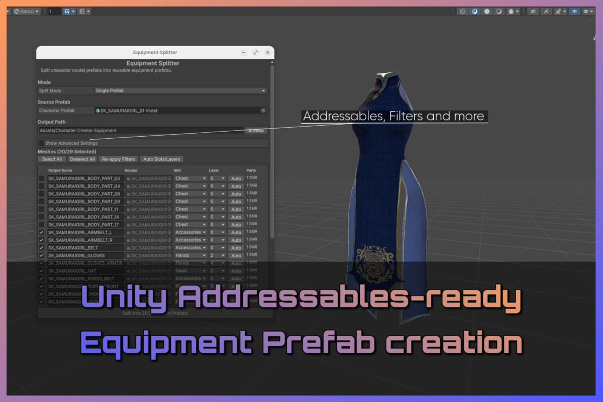 Crystal Character Creator Professional | Sculpt any Model & GC2 Integration