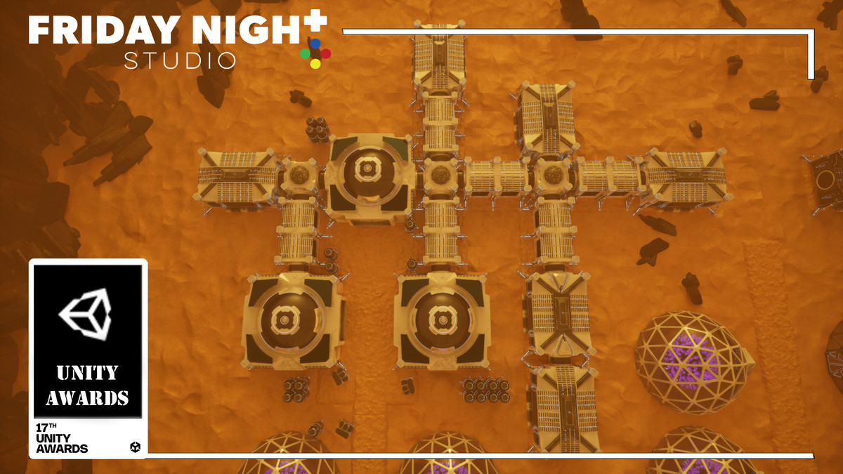 Futuristic Mars Colony Base – Modular Sci-Fi Environment