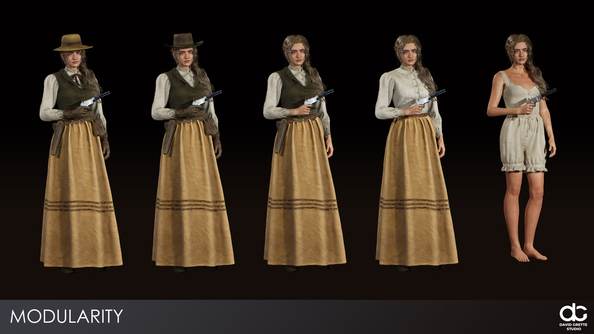 Western Characters Bundle 2025, part 2 - Complete Collection