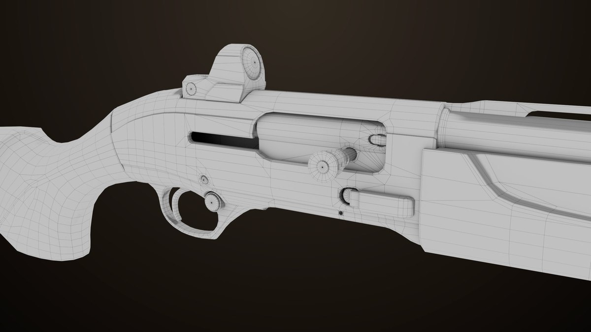 Shotgun Collection 01 URP HDRP Textures