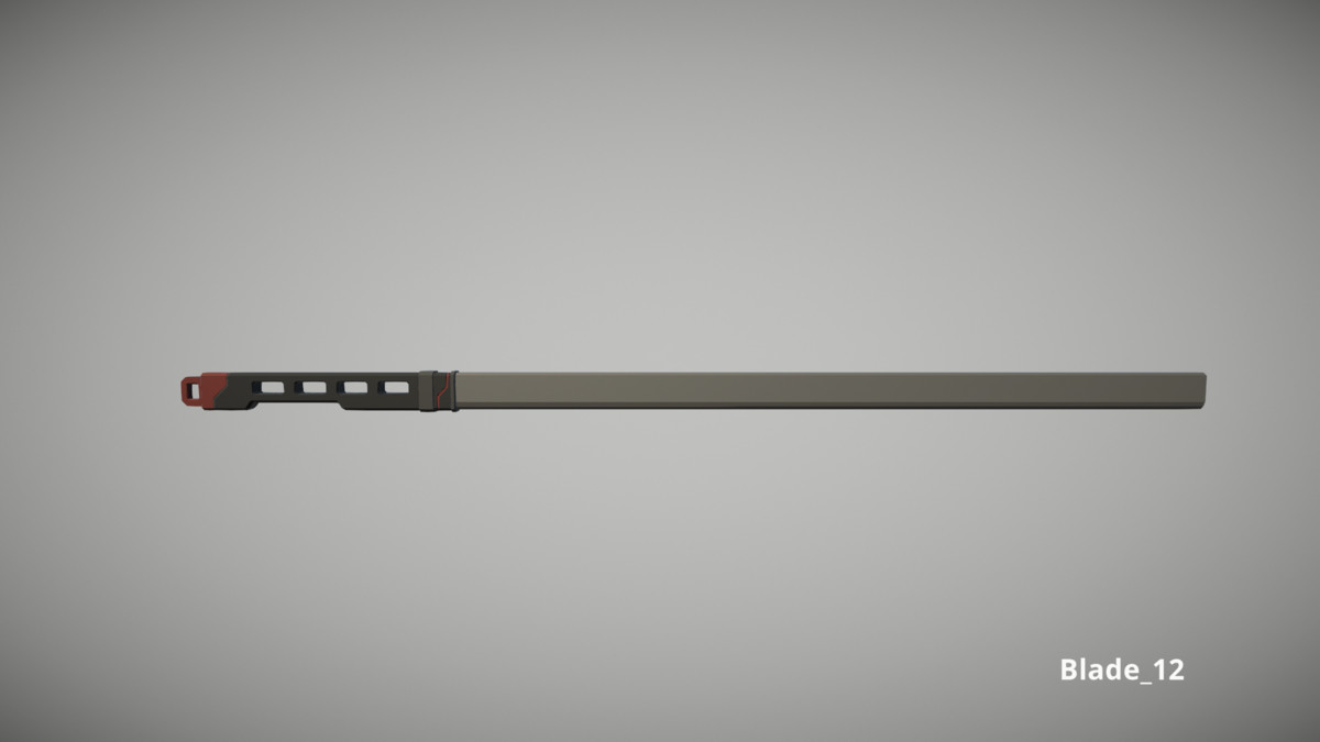 Cyberpunk Armory - Low Poly