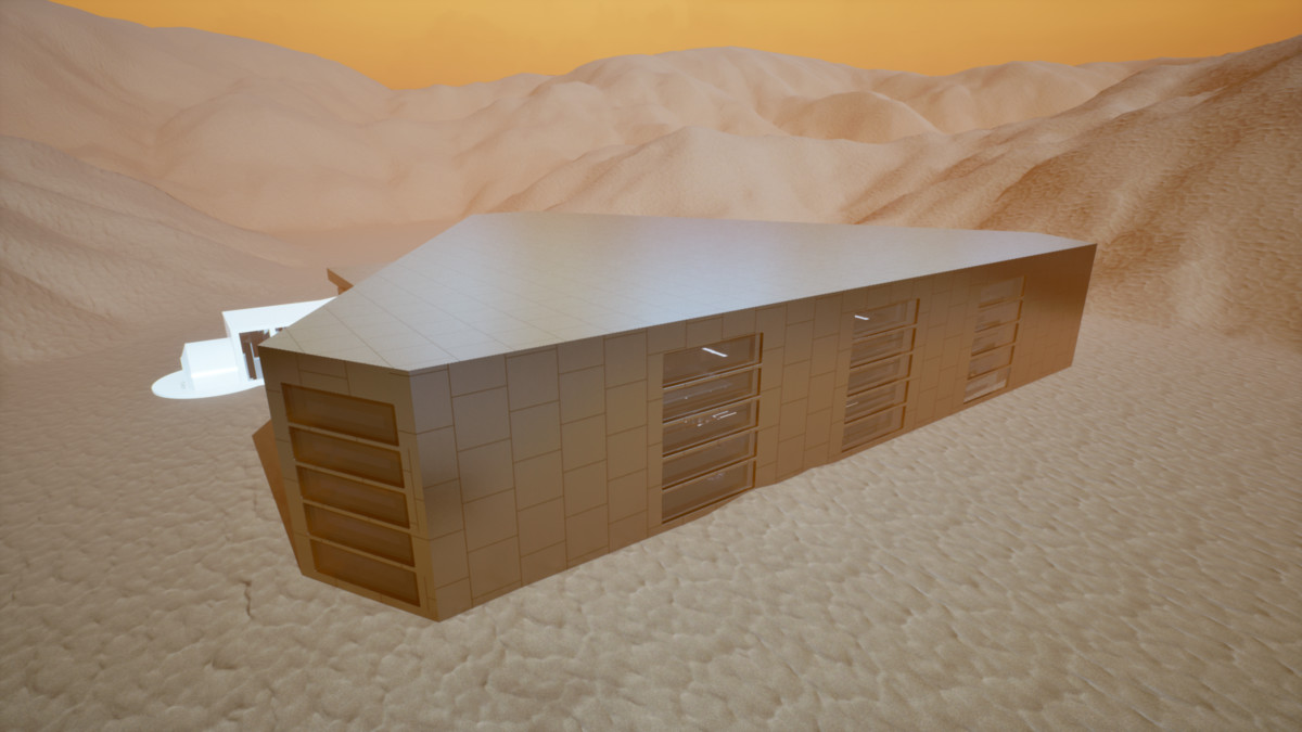 Futuristic Environment Kit Vol.3 – Sci-Fi Armory Facility