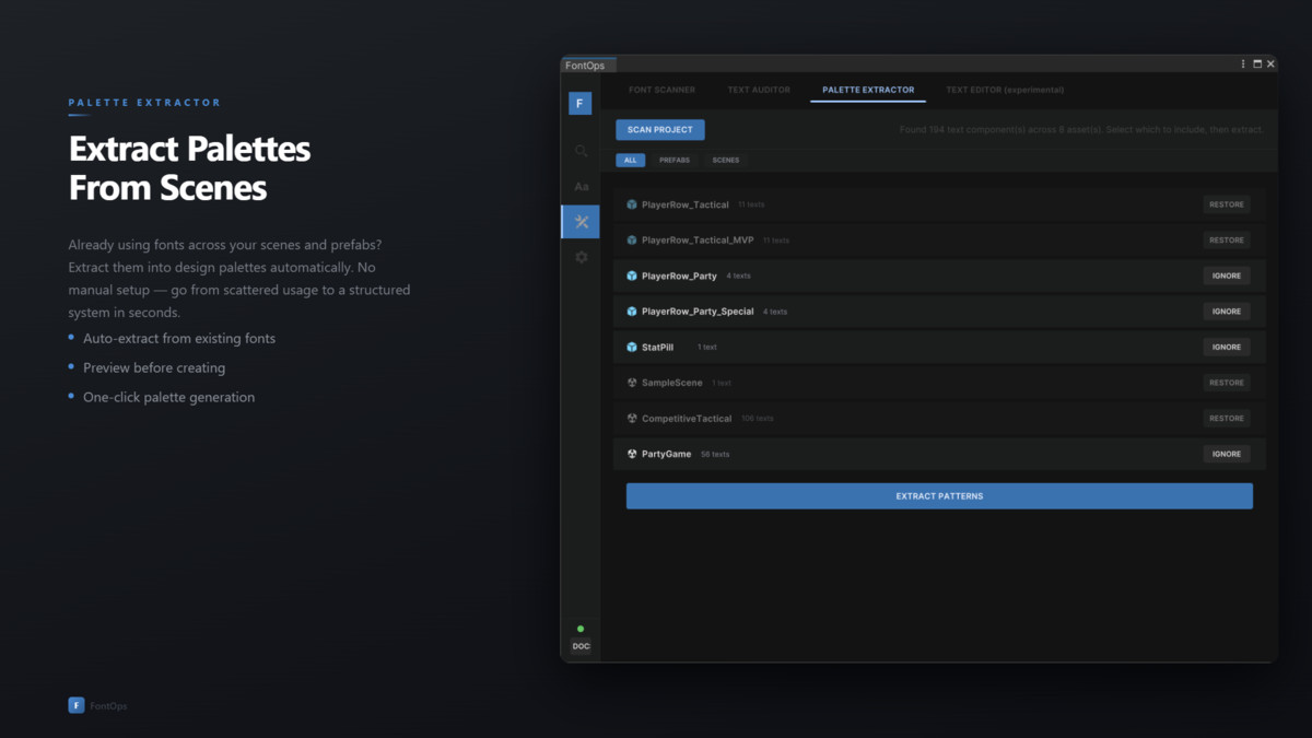 FontOps - Font Manager