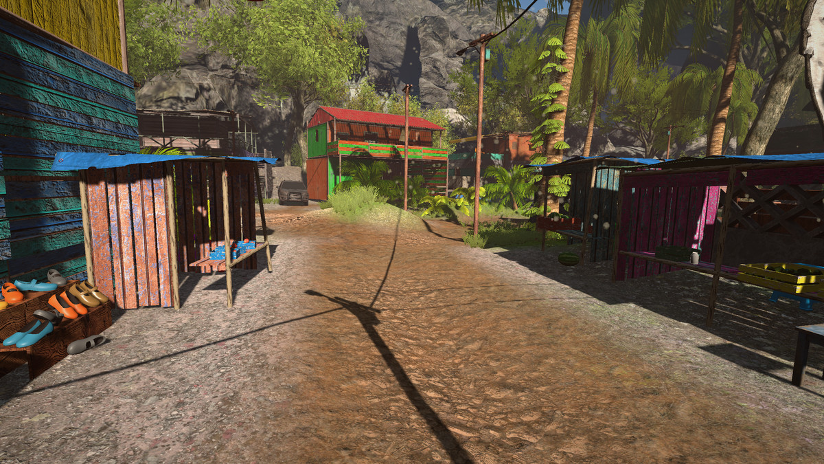 South Pacific Island - Map