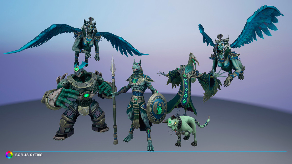 Stylized Egyptian Fantasy Characters Pack