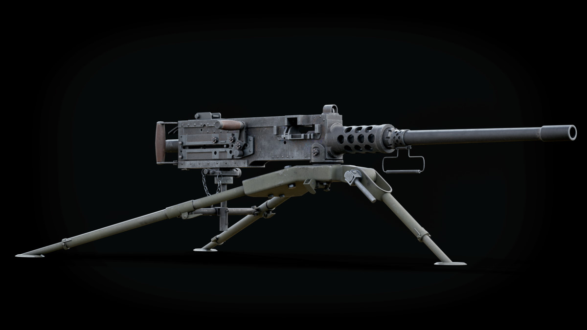 Machine Gun M2 Browning