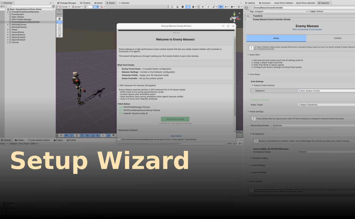 Enemy Masses | Massive Crowds, 1-Click Enemy AI, RTS Formations & Controller