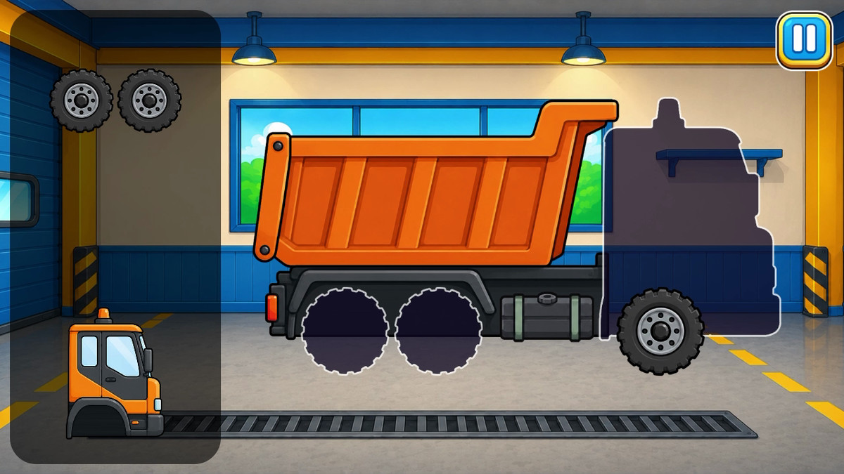 Construction Truck Builder — Full Game Source Code