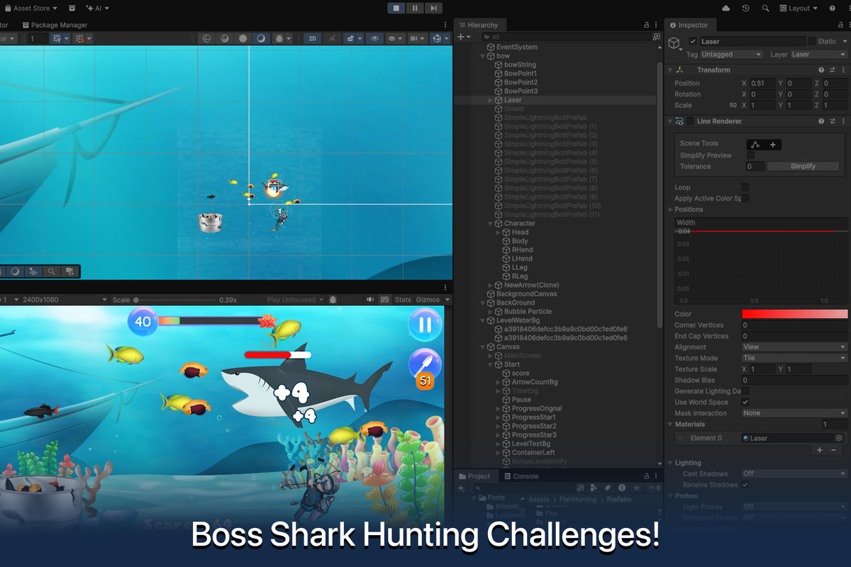 Fish Hunting Archery Complete Game Template