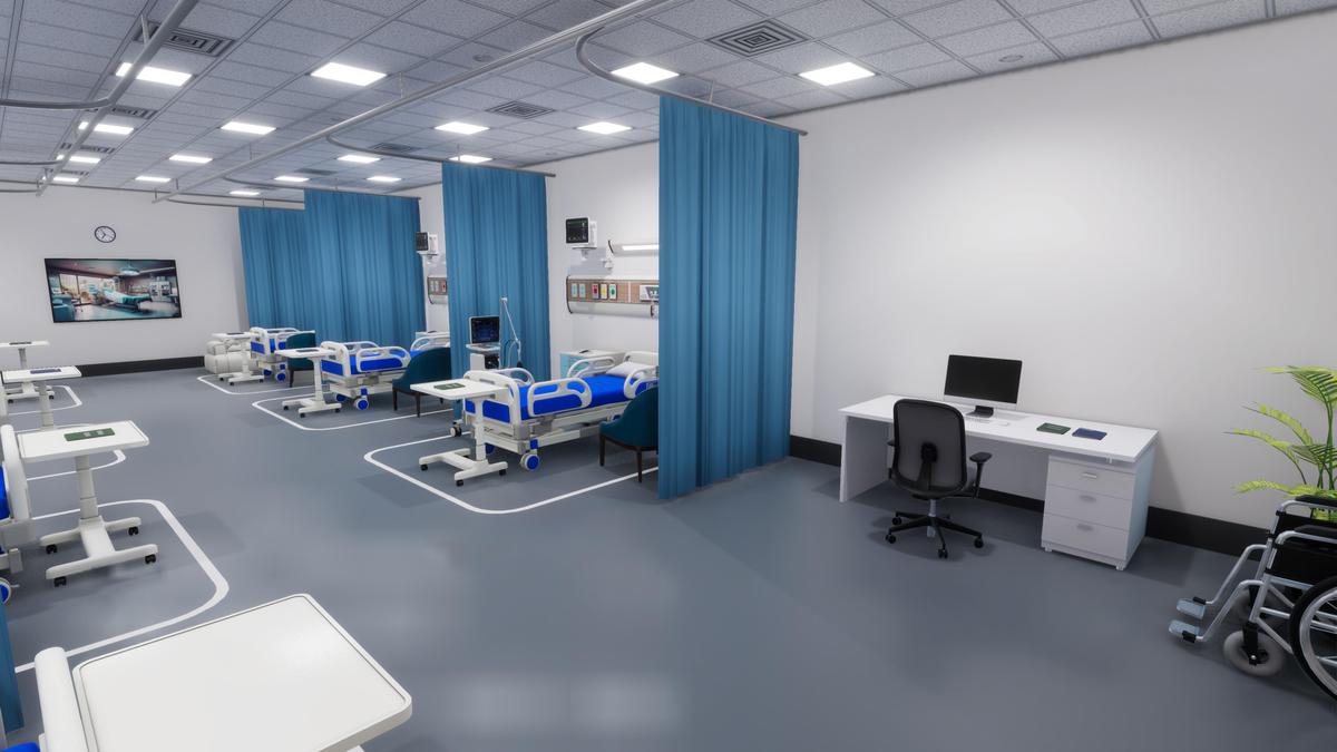 Hospital Wardroom Interior