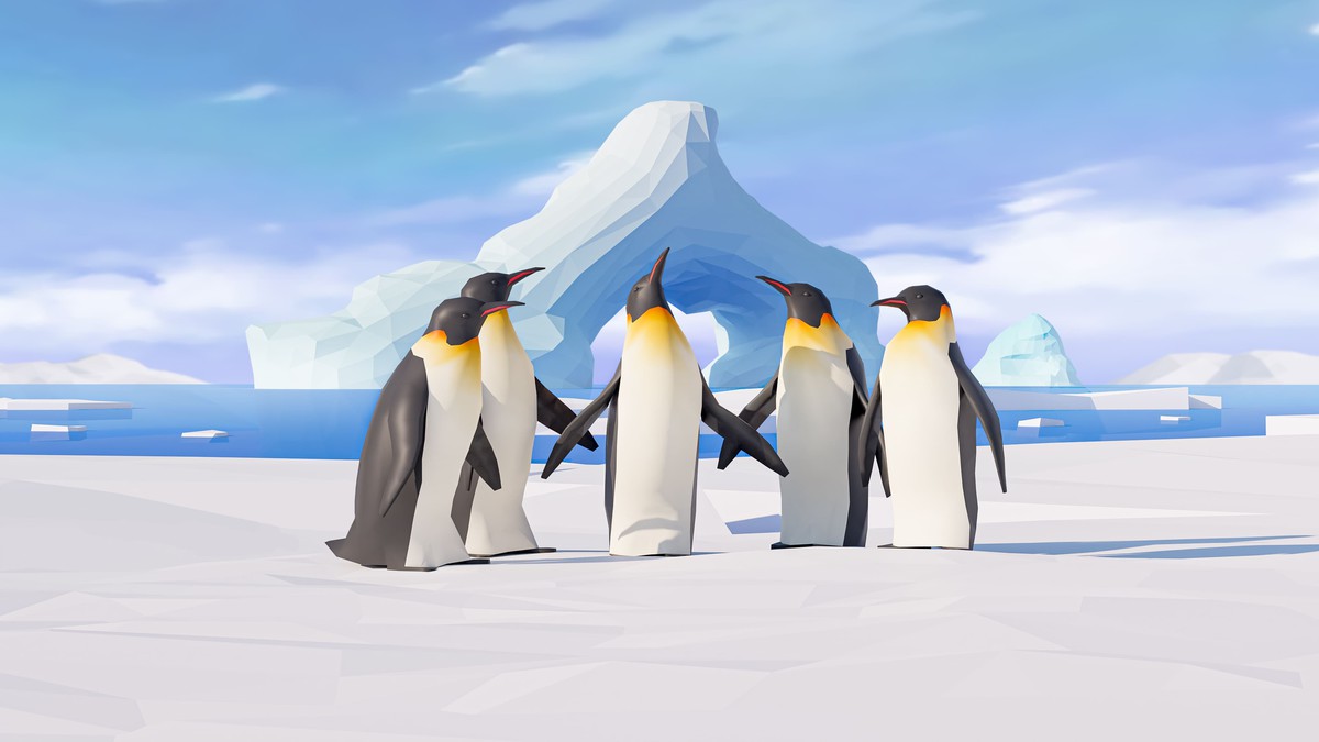 Arctic - Low Poly 3D Models Pack