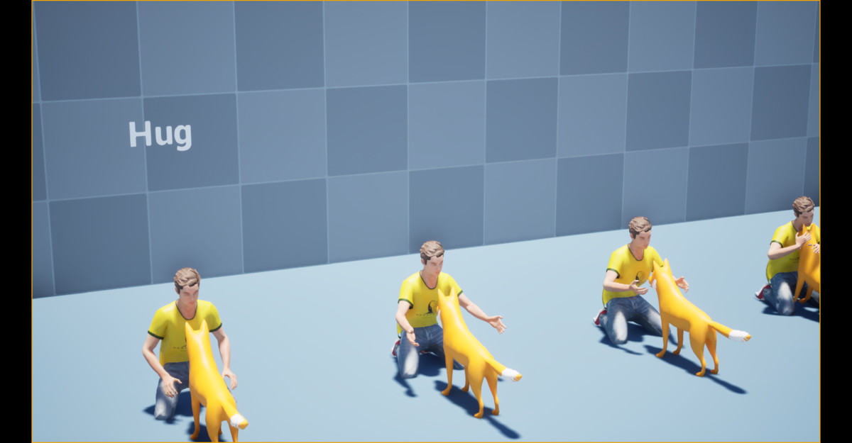 Dog Command Animation