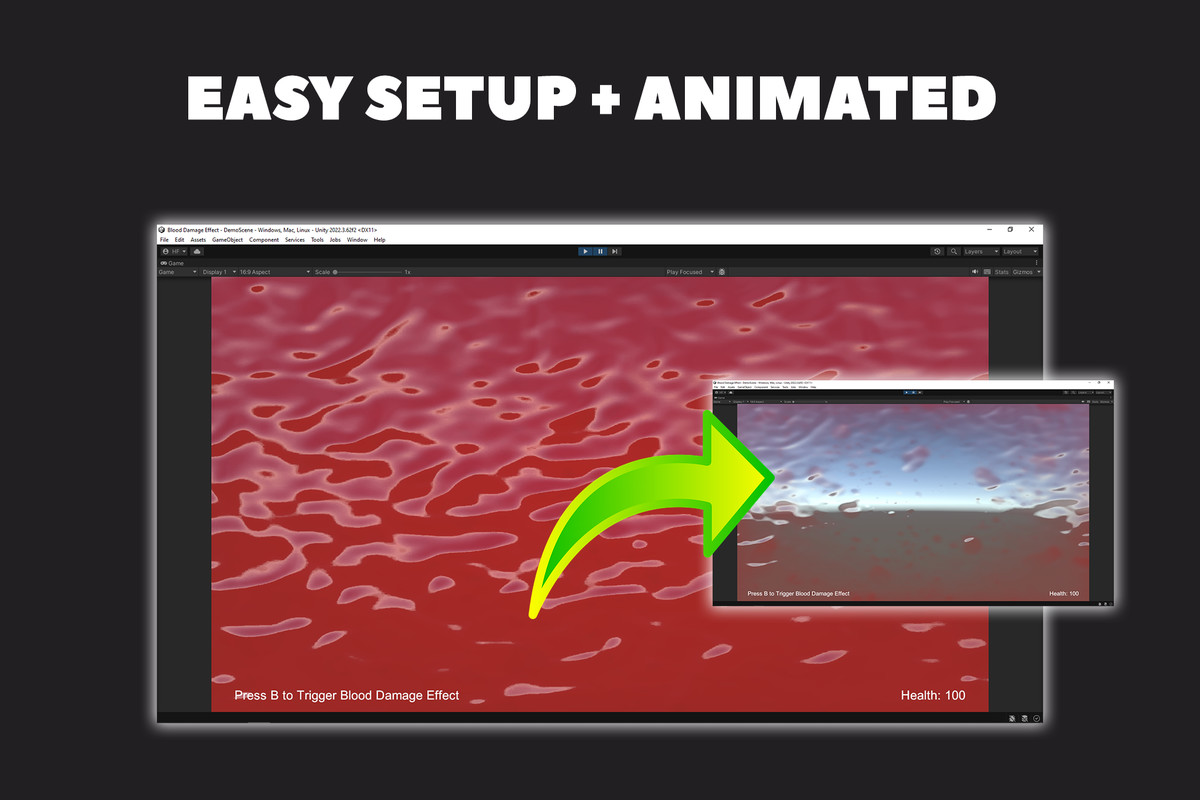 Blood Damage Effect (URP)
