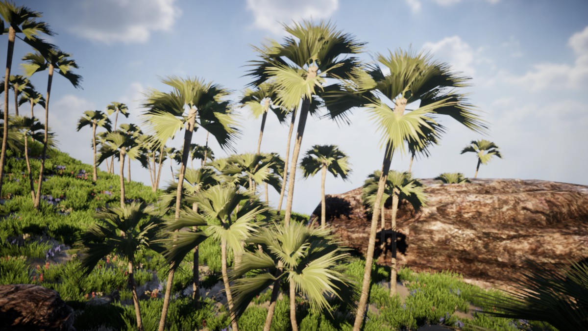 Mobile Palm Tree Bundle (for URP)