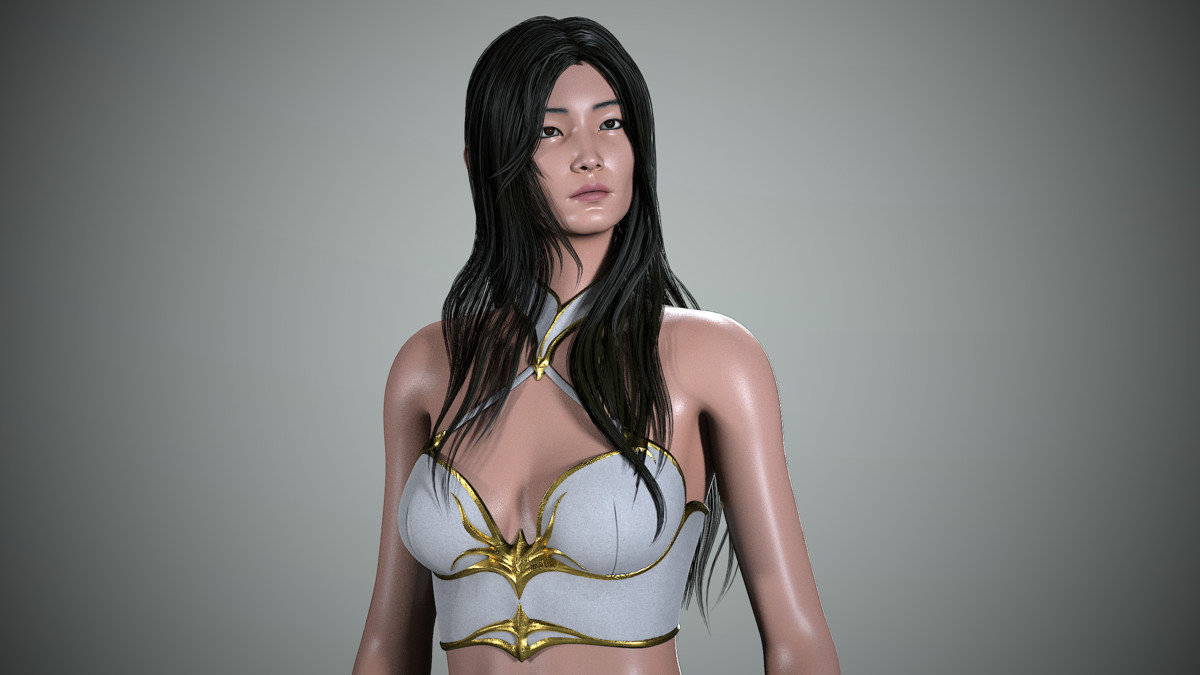 Asian Fantasy Women Outfit_1