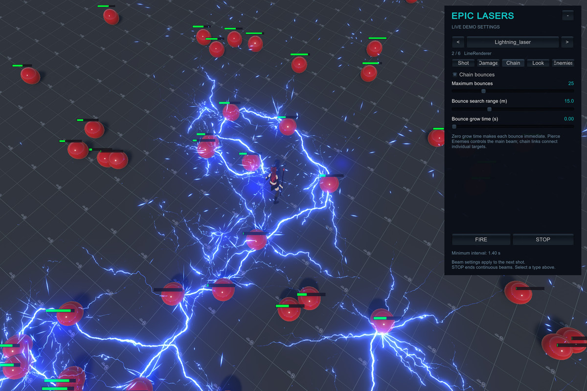 Epic Lasers pack