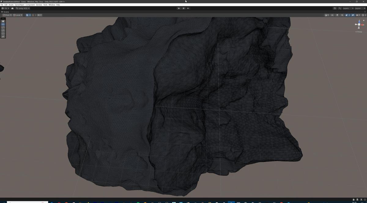 Detailed Asteroids Pack (22 high-poly 3D assets)