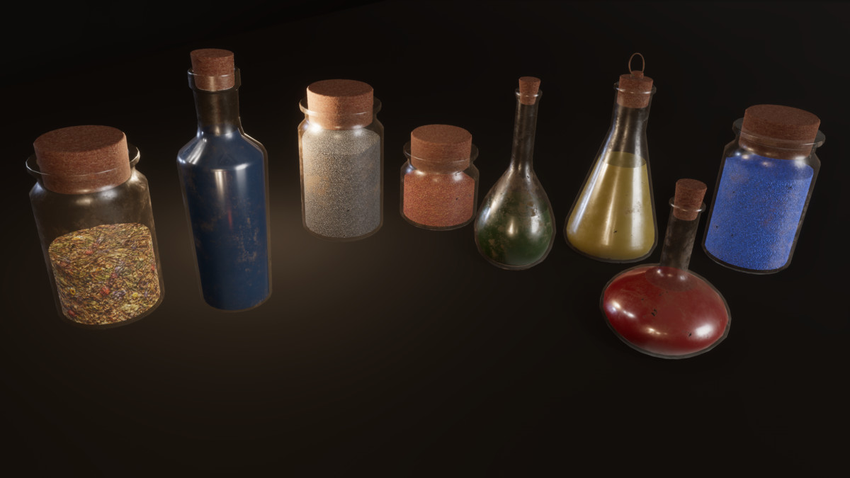 Medieval Alchemist kit