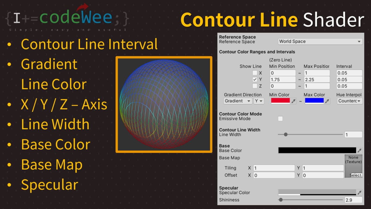 Contour Line Shader