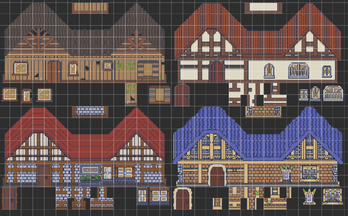Cute World Assets In 2d Top Down!