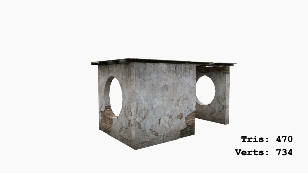 Abandoned Apocalyptic Buildings Mega Pack