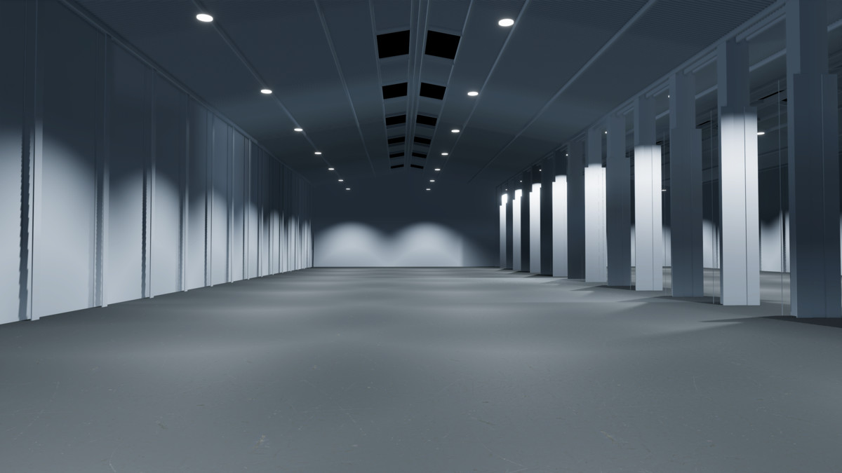Production Space - Industrial Warehouse HDRP