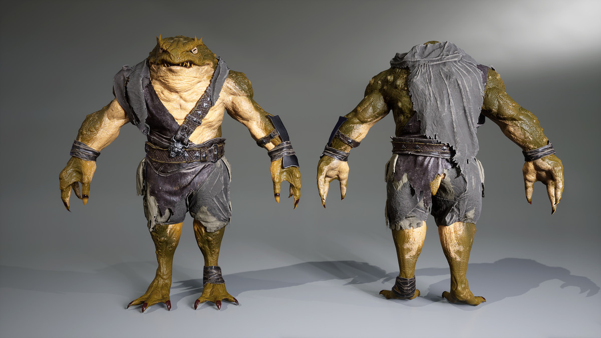 Creature Frog Monster