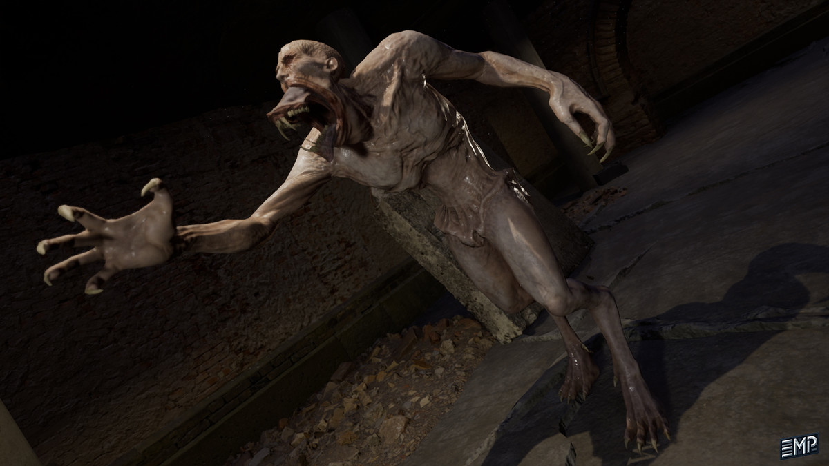 Scary werewolf