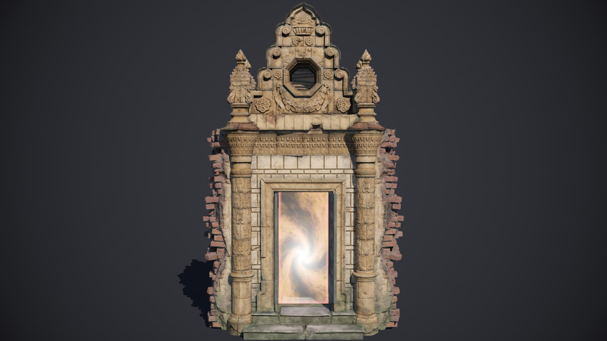 Old Door Portal
