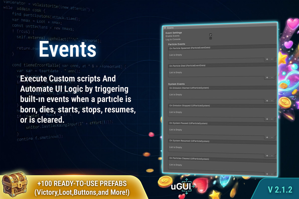 UI Particle System: Native Canvas VFX