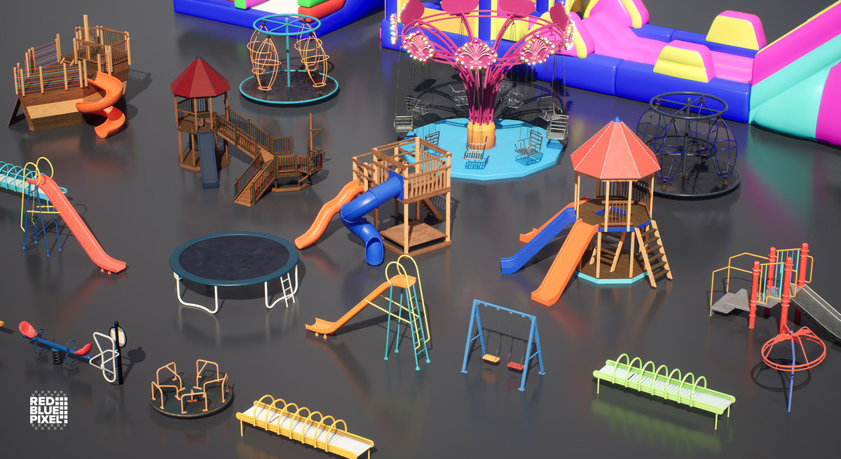 Modern Children’s Playground