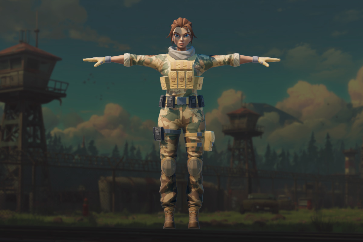 Stylized Military Characters – Modular Soldiers