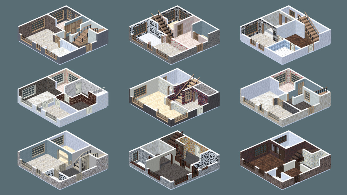 Kornex Interior: Wall System Pack 2