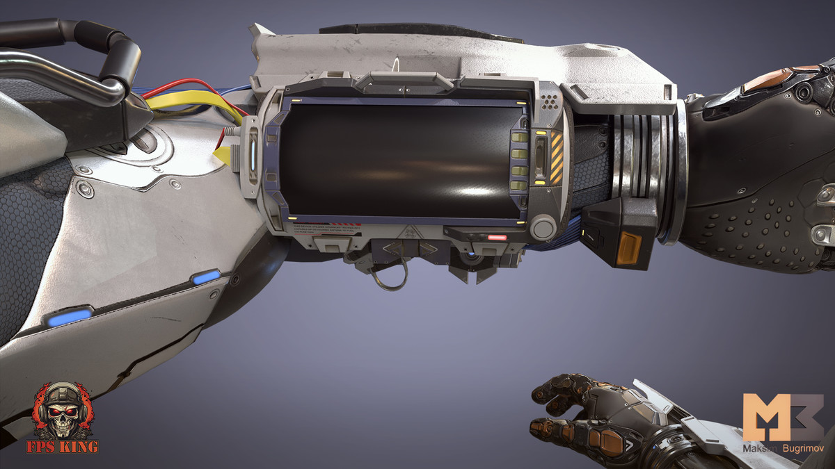 FPS Sci-Fi Hands Empty (Animations)