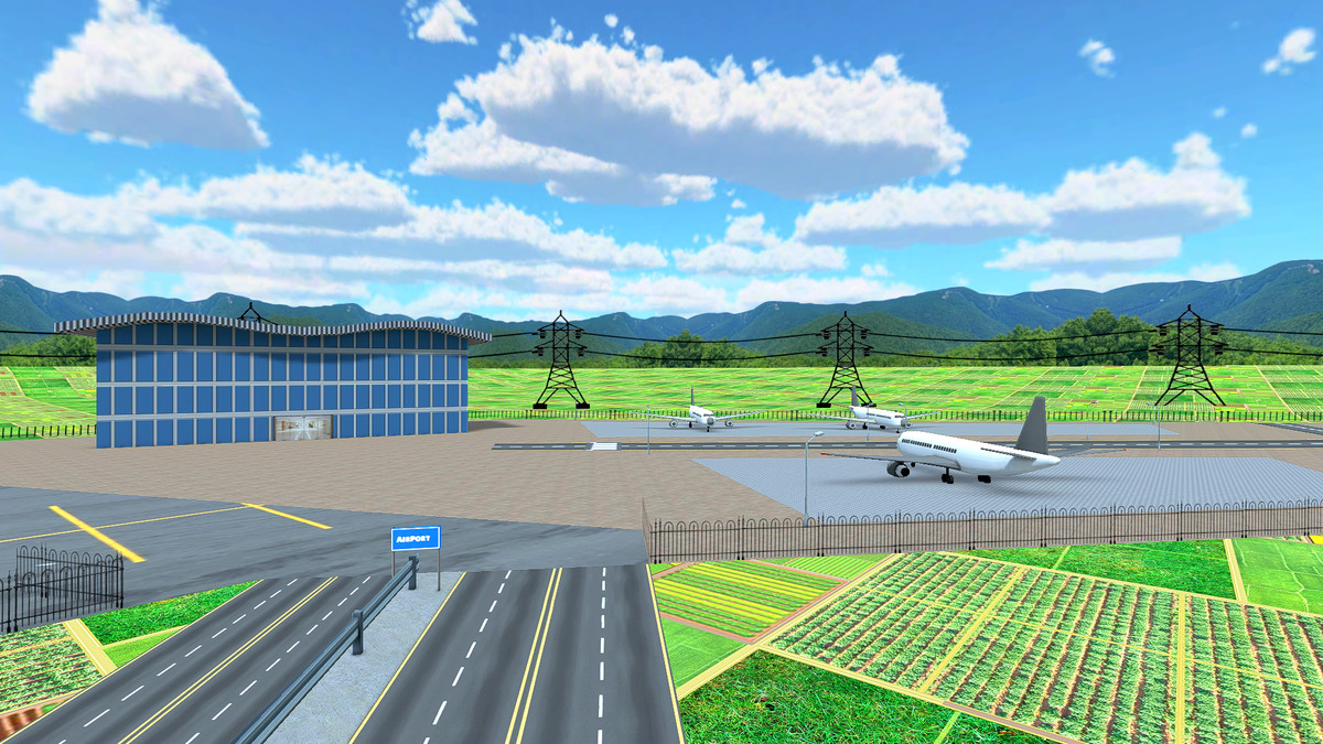 Mega Open World City Pack – Mobile-Optimized for Driving & Simulation Games