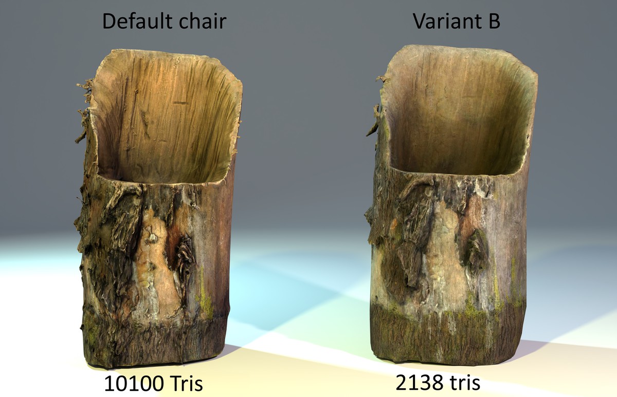 Wooden props volume one photogrammetry