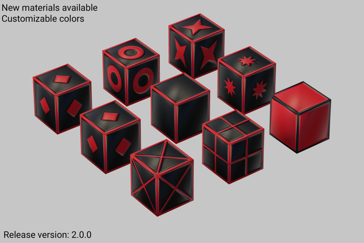 Cube World Puzzles – Starter kit