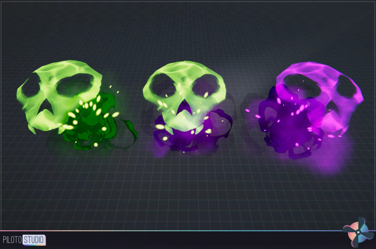 Poison and Acid Stylized VFX