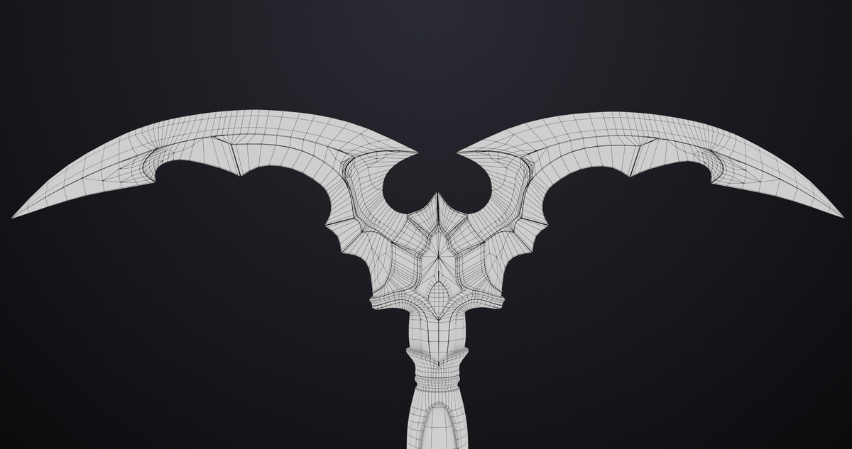 Battle Axe 05 URP HDRP Textures