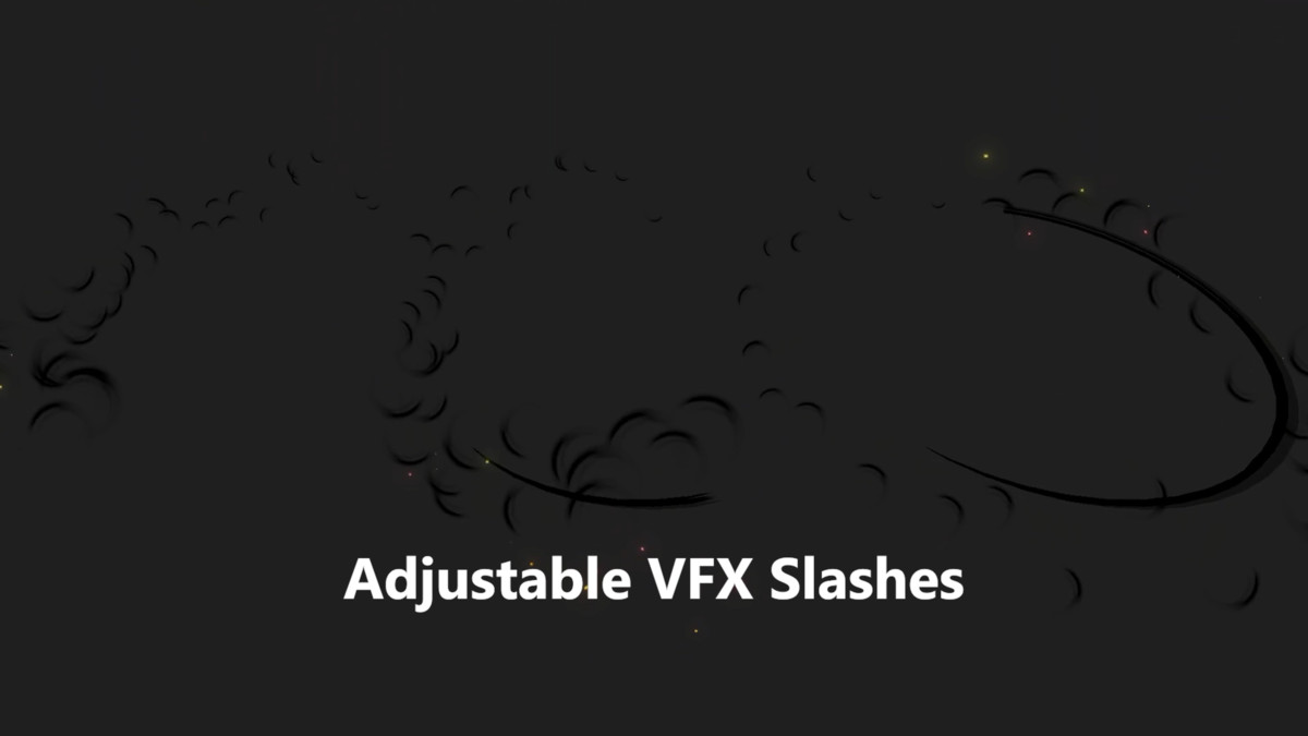 Adjustable Slash VFX Pack