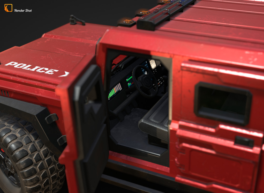 Armor Police Vehicle Physics (3 in 1 Bundle)