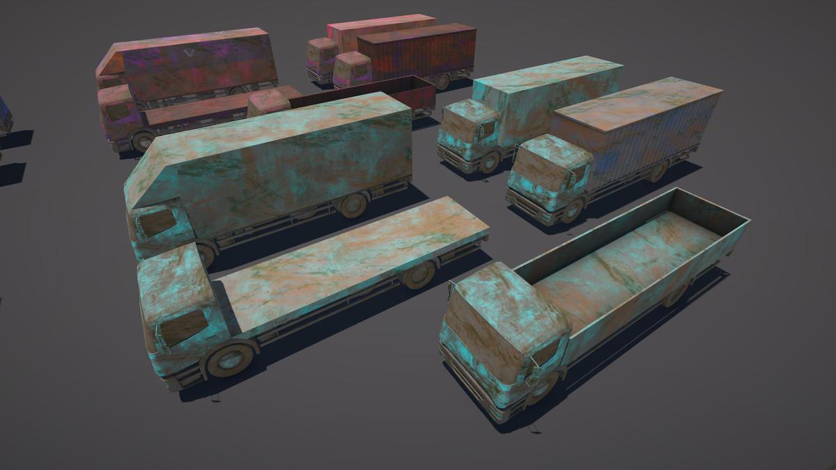 Abandoned Truck Pack